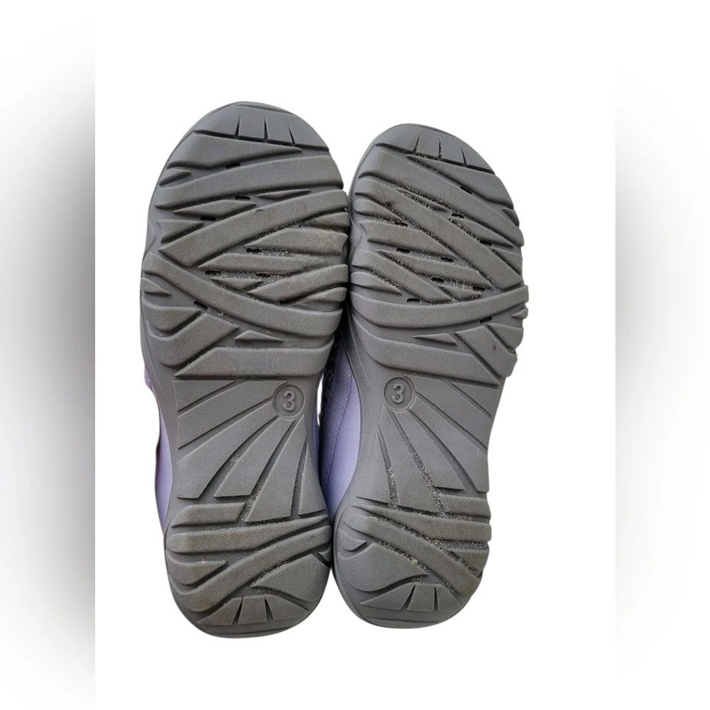Kids Windsor Apparel Water Shoes Lavender All In Motion Sz 3